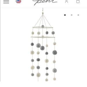 Pehr Two-Tiered Mobile Dream-A-Little Dreamh for baby.